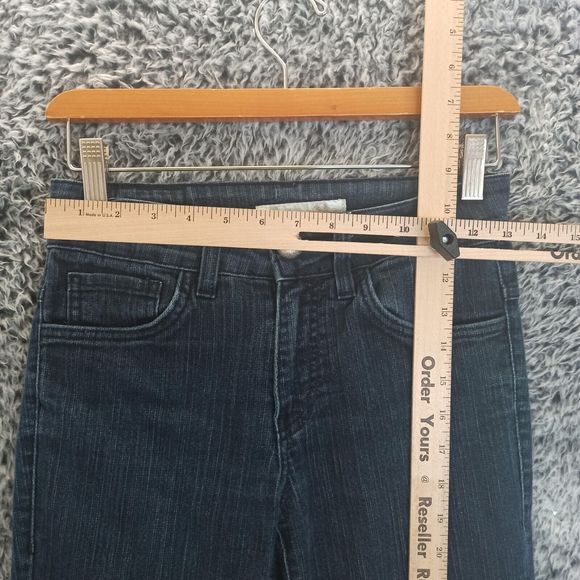 Flying Monkey Jeans Women 0 Blue Skinny Leg Mid Rise American Denim Logo - Picture 3 of 12